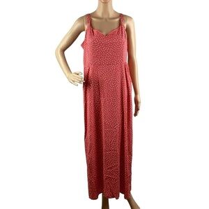 41 hawthorn beatriz maxi dress 41 Hawthorn | Dresses | 4 Hawthorn Beatriz Maxi Dress Side Slit Smocked Back Comfortable Fit Multicolor